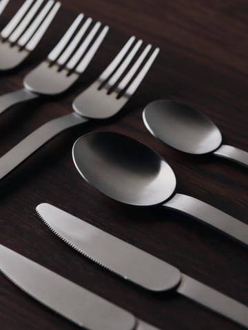 Set di posate Stelo 4 pezzi - Acciaio inox spazzolato - Ferm Living