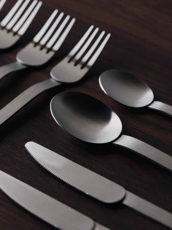 Set di posate Stelo 4 pezzi, Acciaio inox spazzolato Ferm Living
