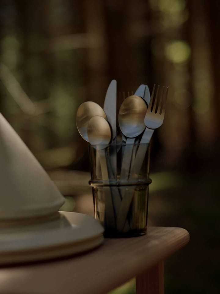 Set di posate Stelo 4 pezzi, Acciaio inox spazzolato Ferm Living