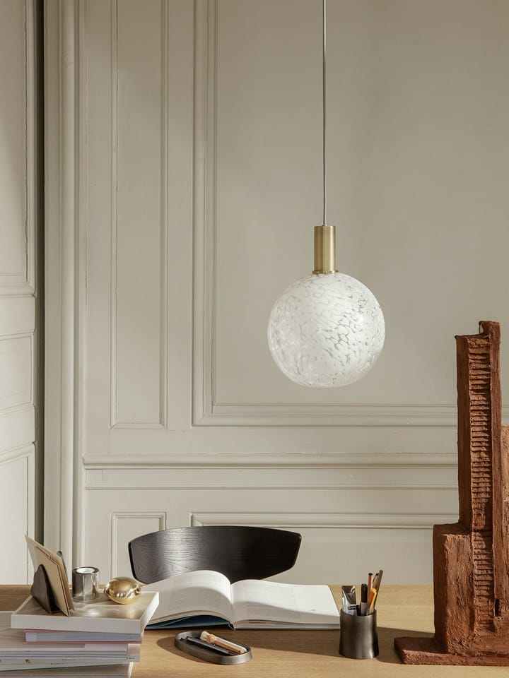 Sfera paralume in vetro Casca Shade Ø 25 cm, Milk Ferm Living
