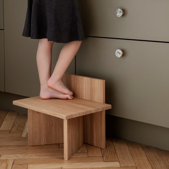 Sgabello Oblique, Rovere Ferm Living