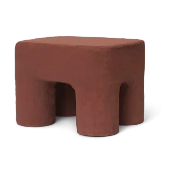 Sgabello Podo - Red Brown - Ferm Living