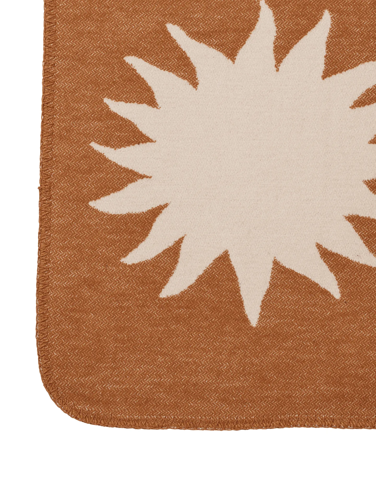 Skye coperta, Sienna-parchment, 80x120 cm Ferm Living