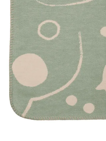 Skye coperta - Tea green-parchment, 80x120 cm - Ferm Living