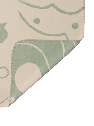Skye coperta - Tea green-parchment, 80x120 cm - Ferm Living