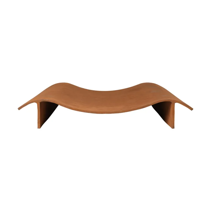 Solene braciere - Acciaio Corten, 80×55×9,5 cm - Ferm Living