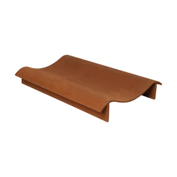 Solene braciere - Acciaio Corten, 80×55×9,5 cm - Ferm Living