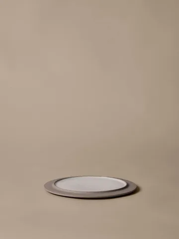 Sonae piatto 2-pack - Grigio-bianco, Ø25 cm - Ferm Living