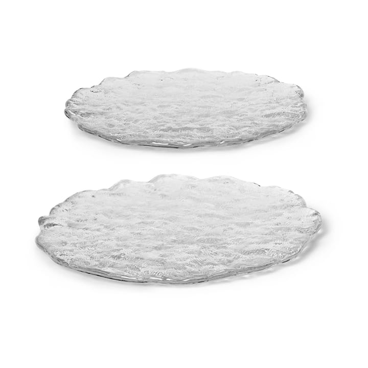 Sottobicchiere in vetro Momento, in confezione da 2 - Ø21 cm - Ferm Living