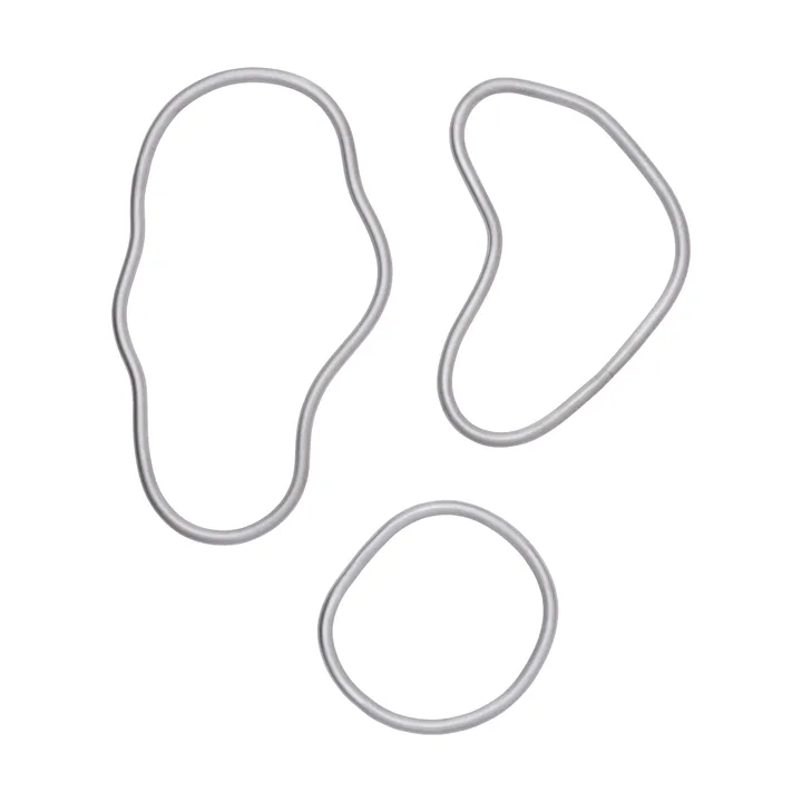 Sottopentola Pond 3 pezzi - Alluminio - Ferm Living