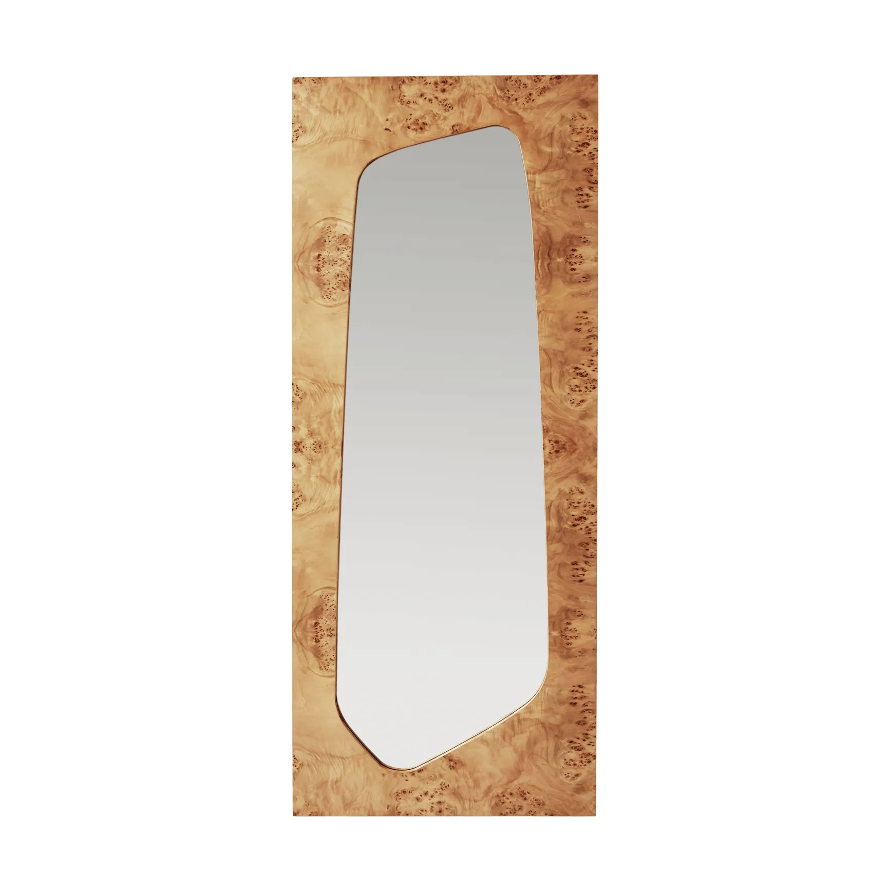 Specchio Folia, Natural burl, 135 cm Ferm Living