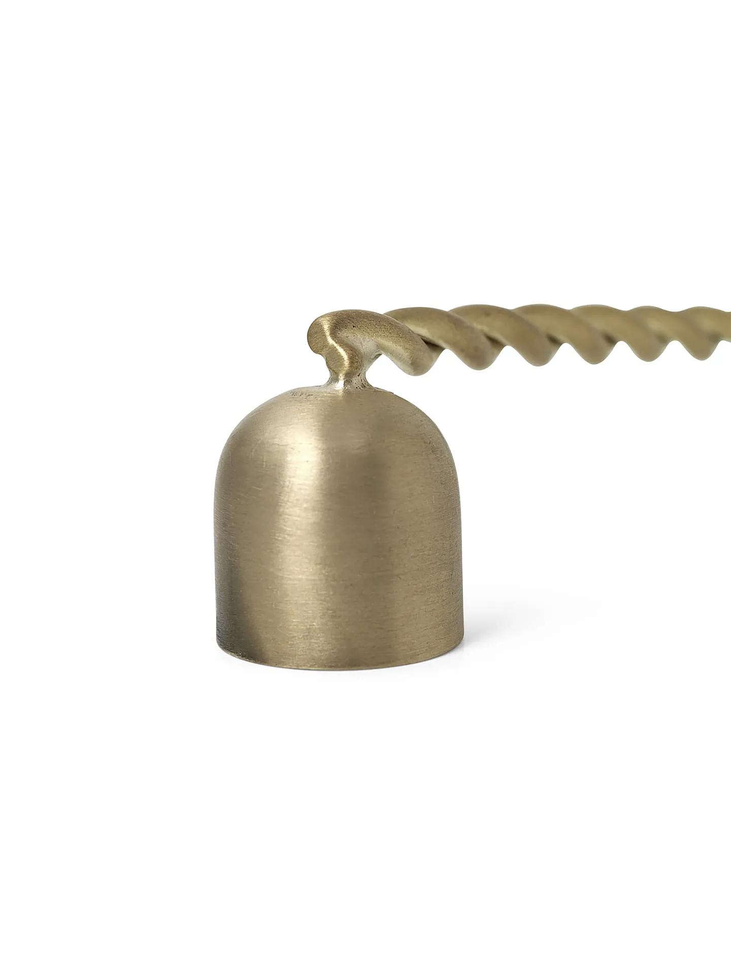 Spegnicandela Twist, brass Ferm Living