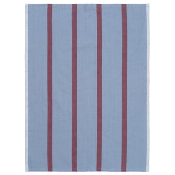 Strofinaccio Hale 50x70 cm - Faded blue-burgundy - Ferm Living