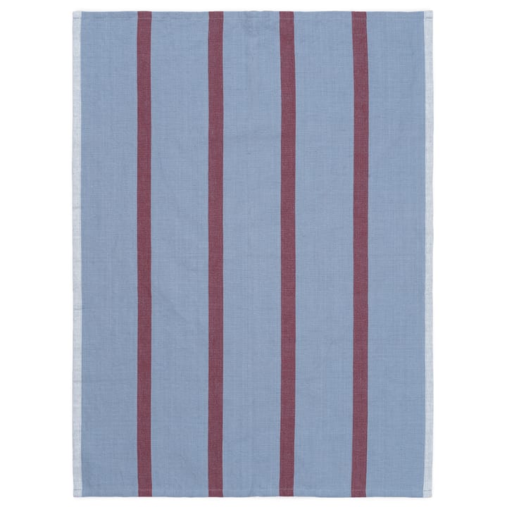 Strofinaccio Hale 50x70 cm - Faded blue-burgundy - Ferm LIVING