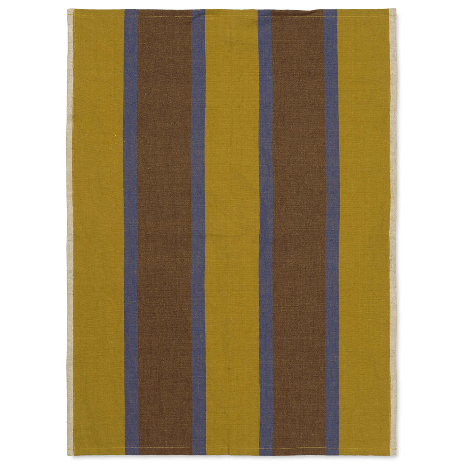 Strofinaccio Hale 50x70 cm, Lime-bright blue-chocolate Ferm Living