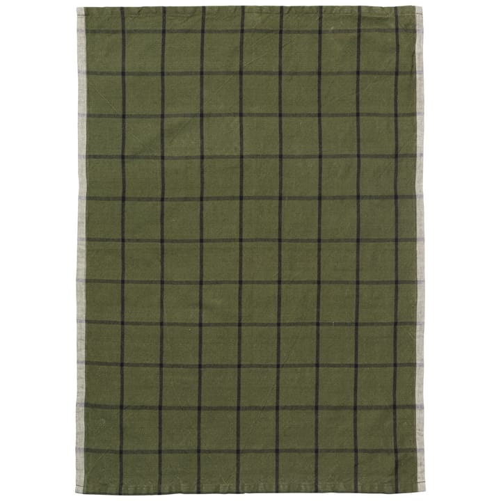 Strofinaccio Hale 50x70 cm - Verde-nero - Ferm LIVING