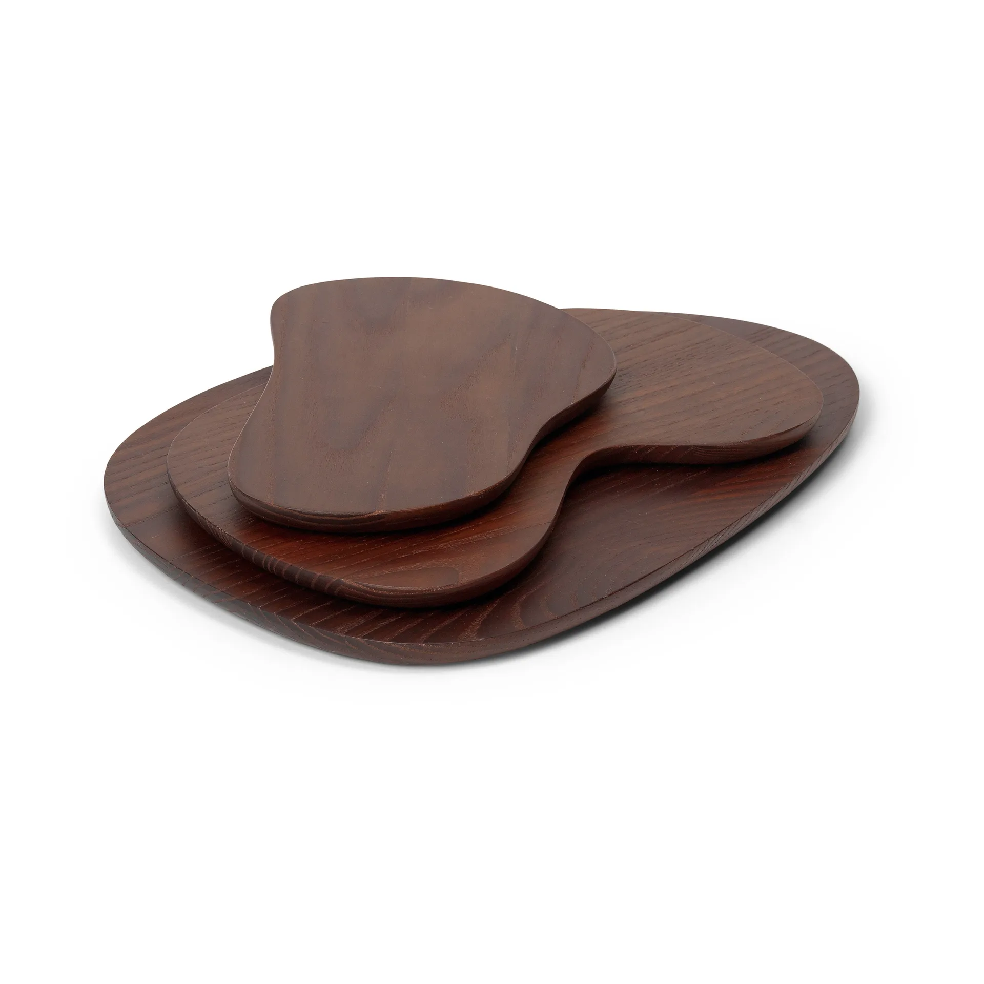 Tagliere Cairn, set da 3 pezzi, Dark Brown Ferm Living