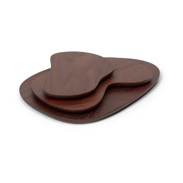 Tagliere Cairn, set da 3 pezzi - Dark Brown - Ferm Living