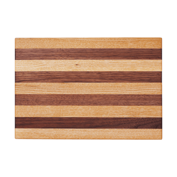 Tagliere Stribe bold 25x36 cm - Walnut-oak - Ferm Living