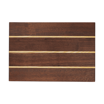 Tagliere Stribe fine 25x36 cm - Walnut-ash - Ferm Living