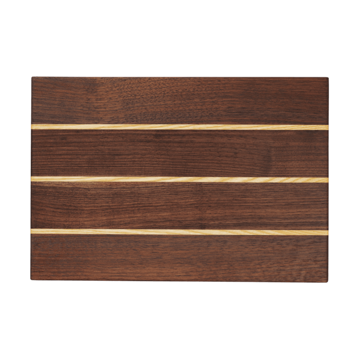 Tagliere Stribe fine 25x36 cm, Walnut-ash Ferm Living