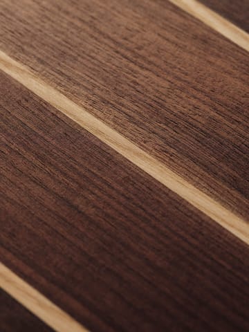 Tagliere Stribe fine 25x36 cm - Walnut-ash - Ferm Living