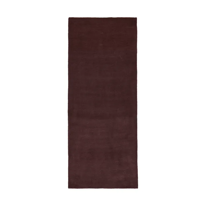Tappeto a pelo lungo Stille - Pecan scuro, 80x200 cm - Ferm Living