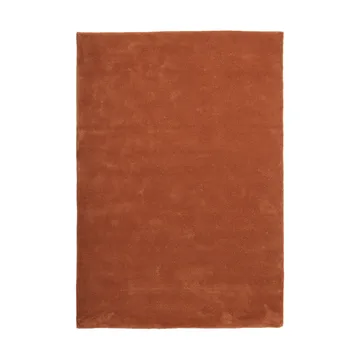 Tappeto a pelo lungo Stille - Red brown, 140x200 cm - Ferm Living