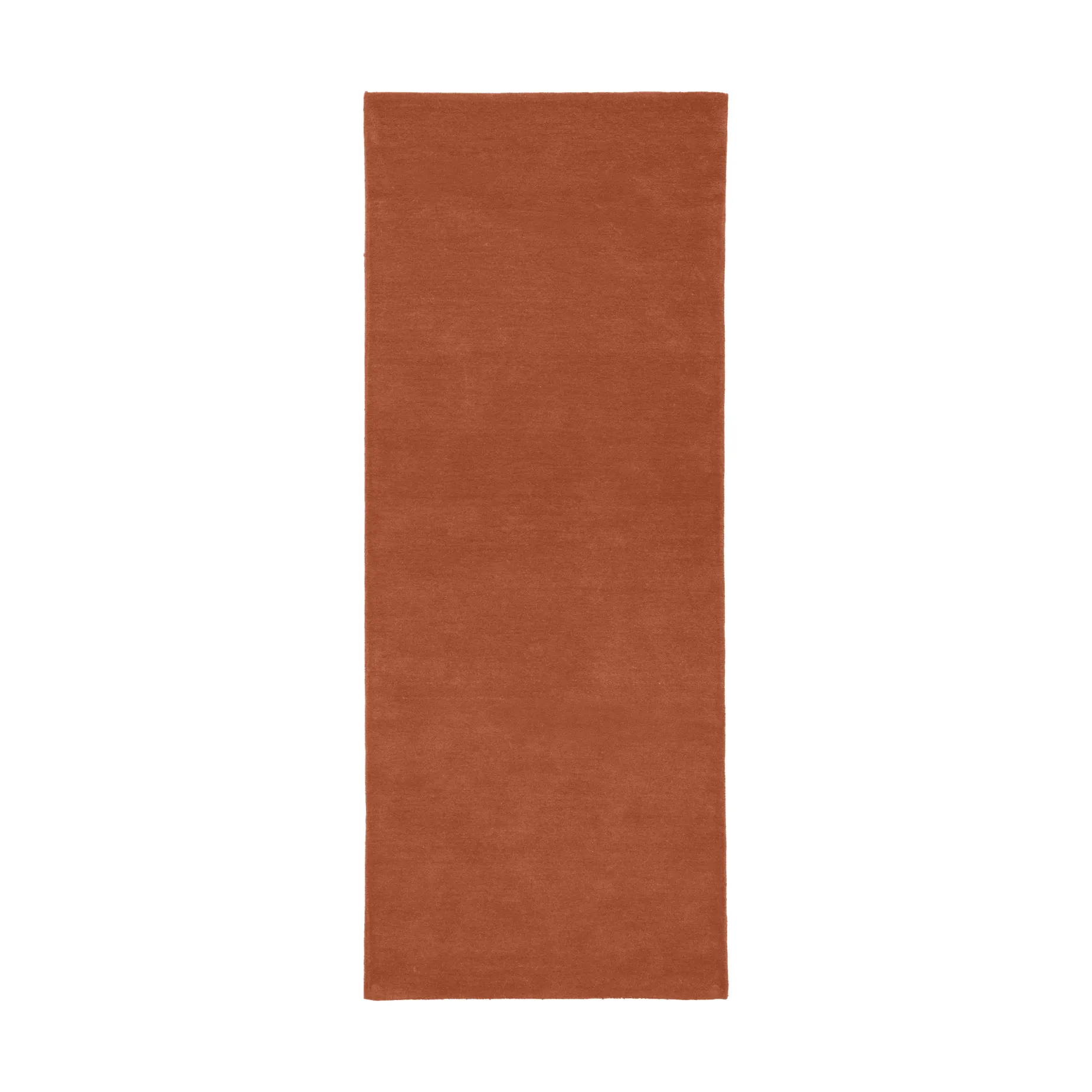 Tappeto a pelo lungo Stille, Rosso marrone, 80x200 cm Ferm Living