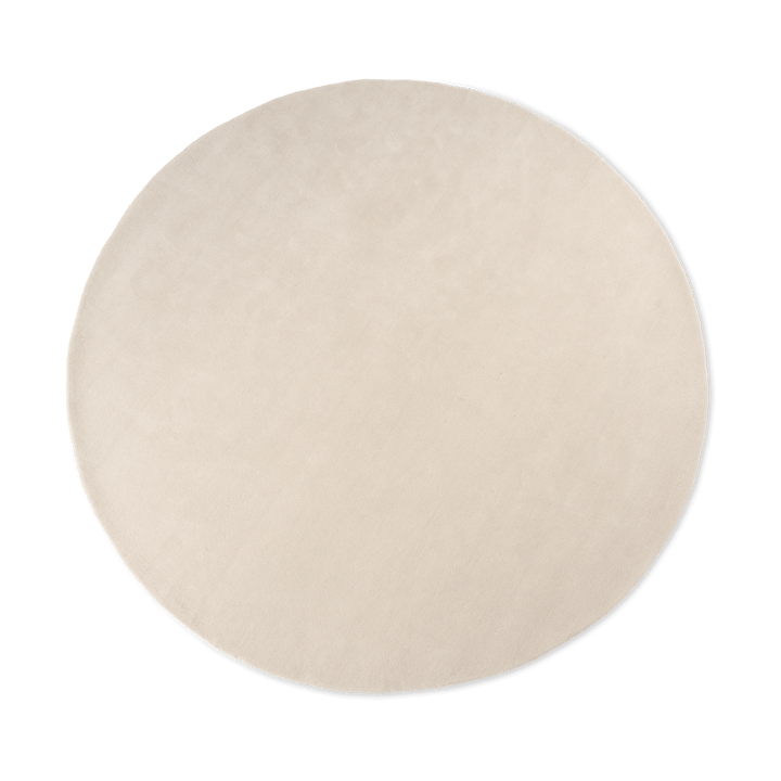 Tappeto a pelo lungo Stille round - Off-white Ø240 cm - Ferm LIVING