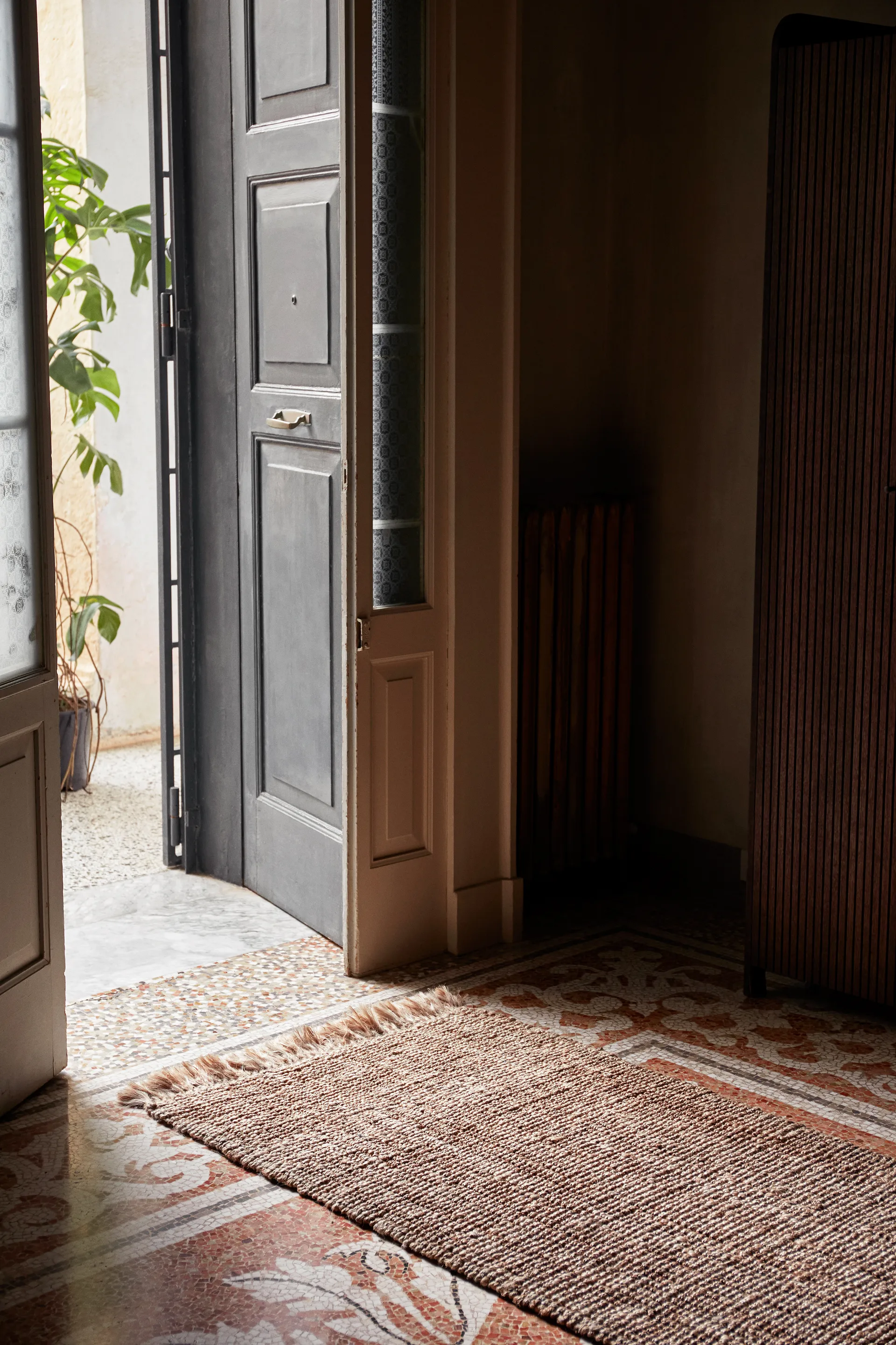 Tappeto da corridoio Athens, Natural, 80x250 cm Ferm Living