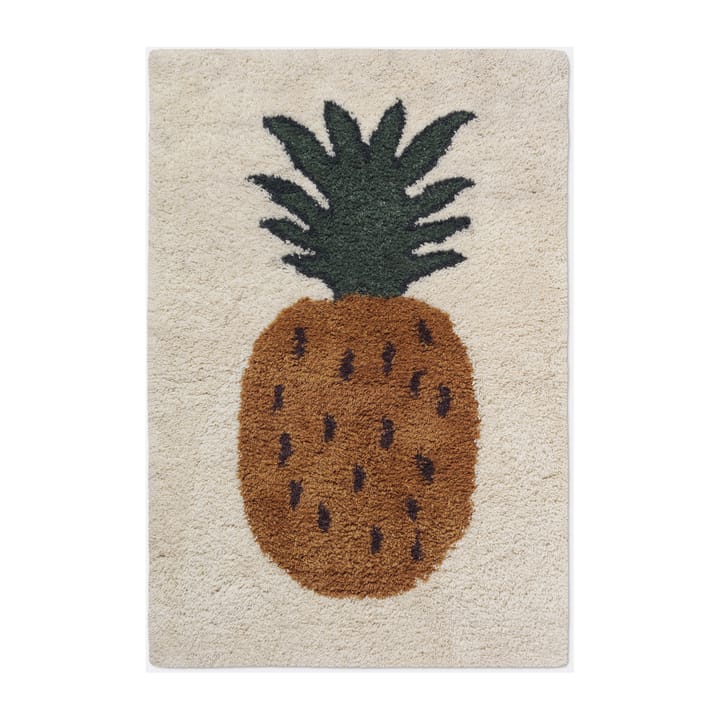 Tappeto Fruiticana grande, 120x180 cm - Ananas - ferm LIVING