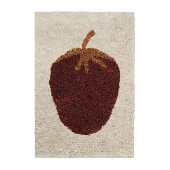 Tappeto Fruiticana grande, 120x180 cm - Fragola - Ferm LIVING