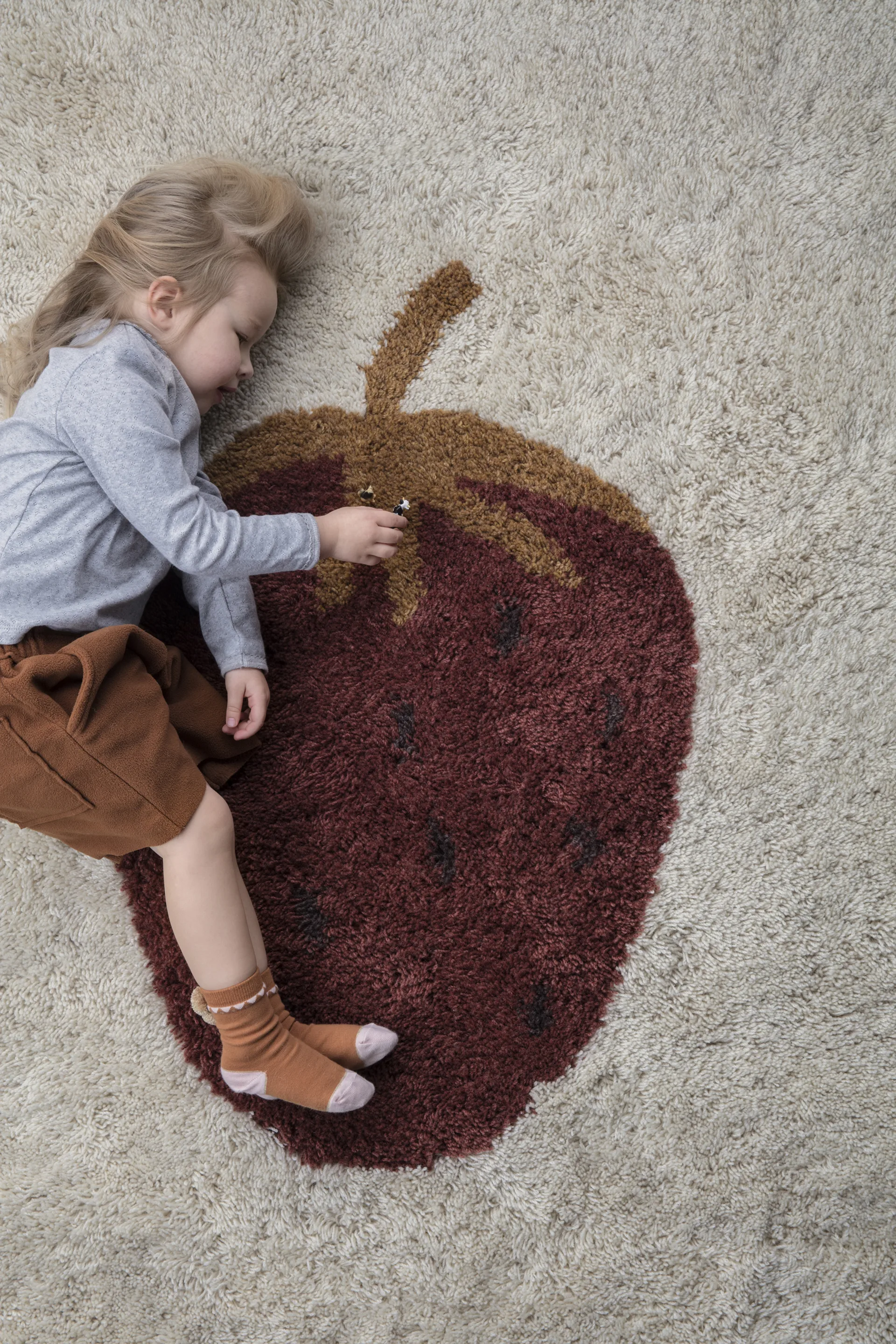 Tappeto Fruiticana grande, 120x180 cm, Fragola Ferm Living