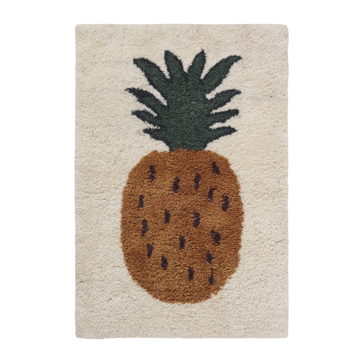 Tappeto Fruiticana piccolo, 80x120 cm - Ananas - ferm LIVING