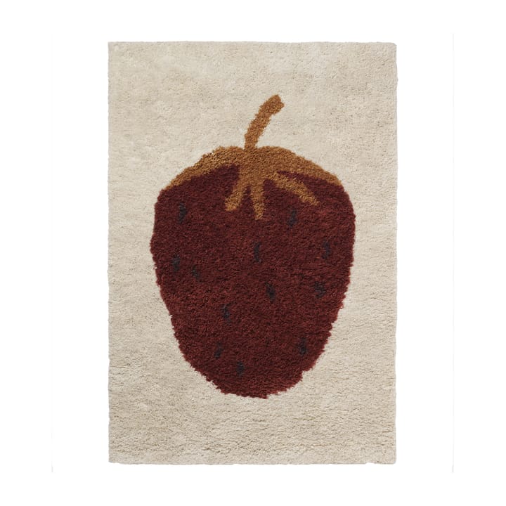 Tappeto Fruiticana piccolo, 80x120 cm - Fragola - ferm LIVING