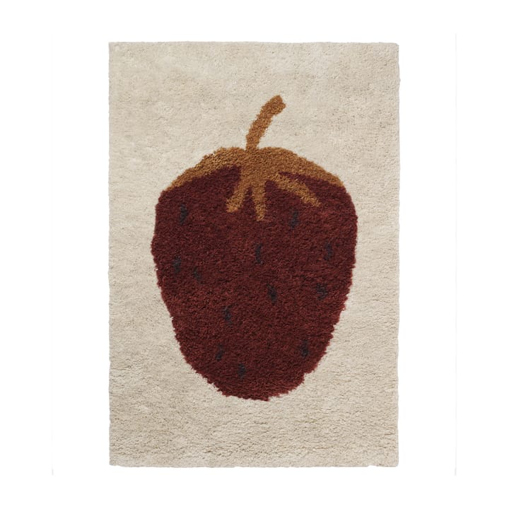Tappeto Fruiticana piccolo, 80x120 cm - Fragola - Ferm LIVING