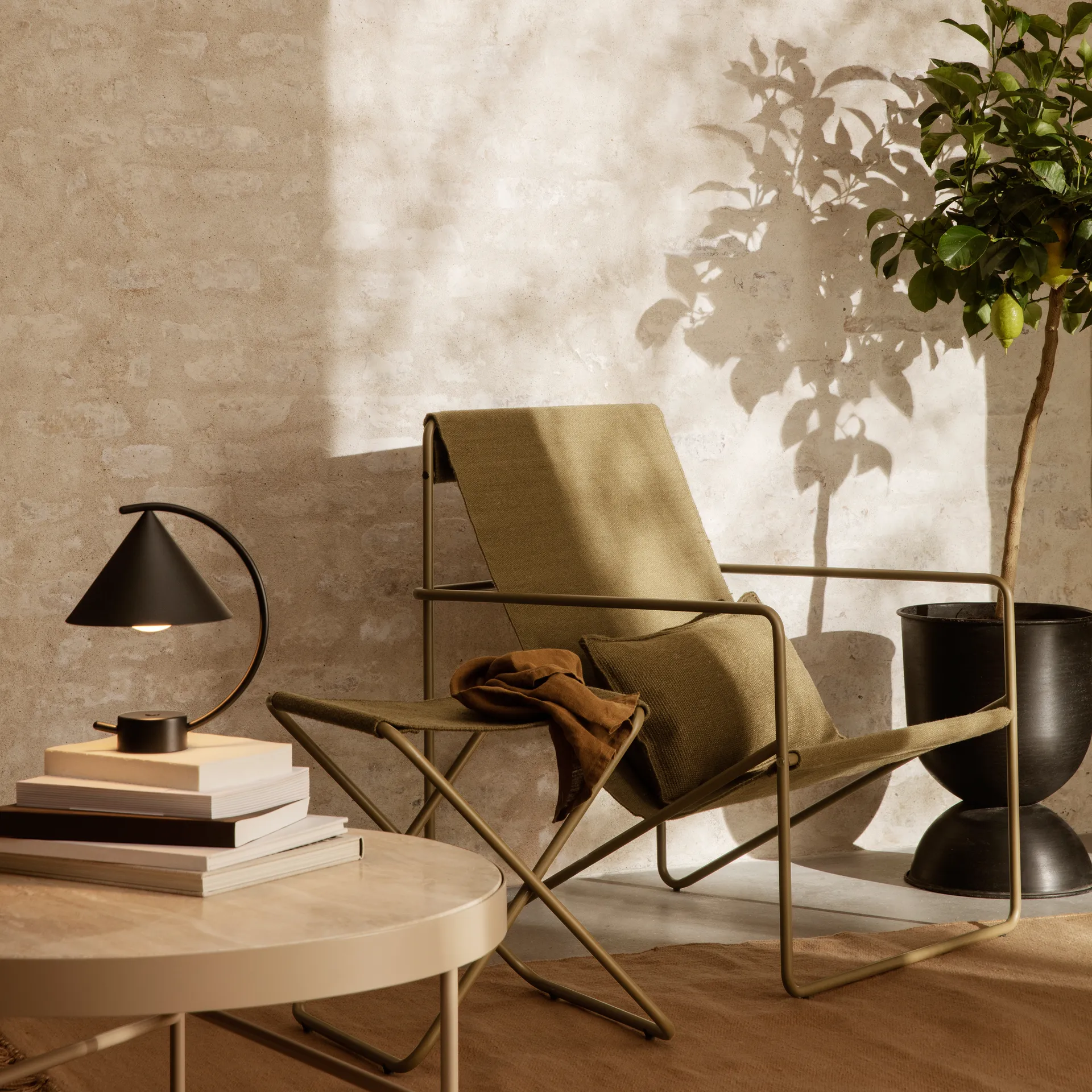 Tappeto Hem medio 140x200 cm, Sand Ferm Living