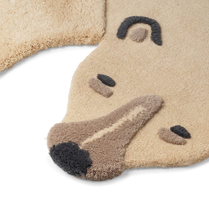 Tappeto in lana Animal, polar bear Ferm Living