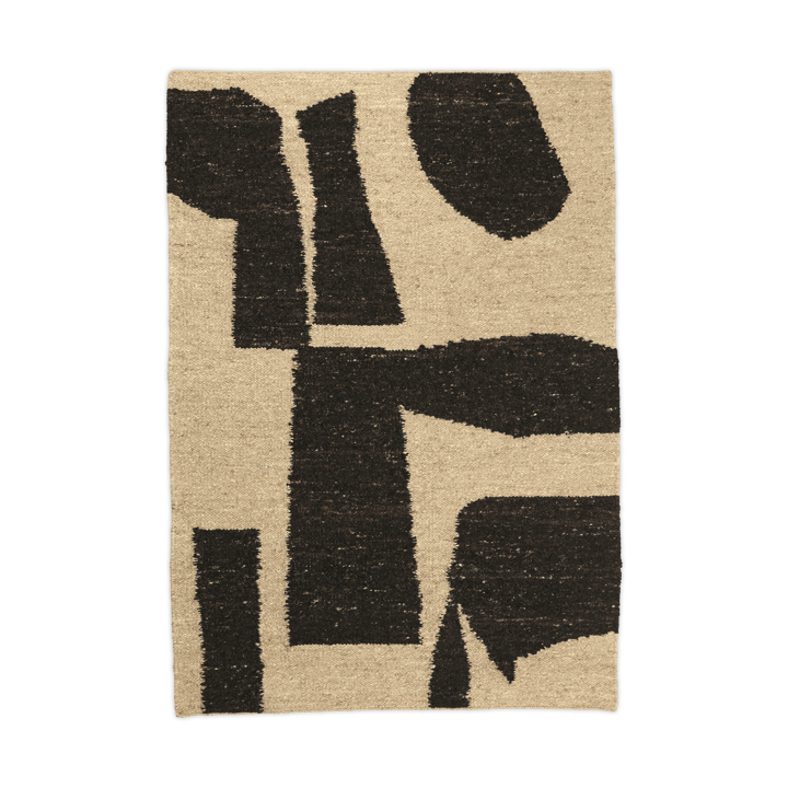 Tappeto in lana Piece - Crema caffè, 140x200 cm - Ferm LIVING