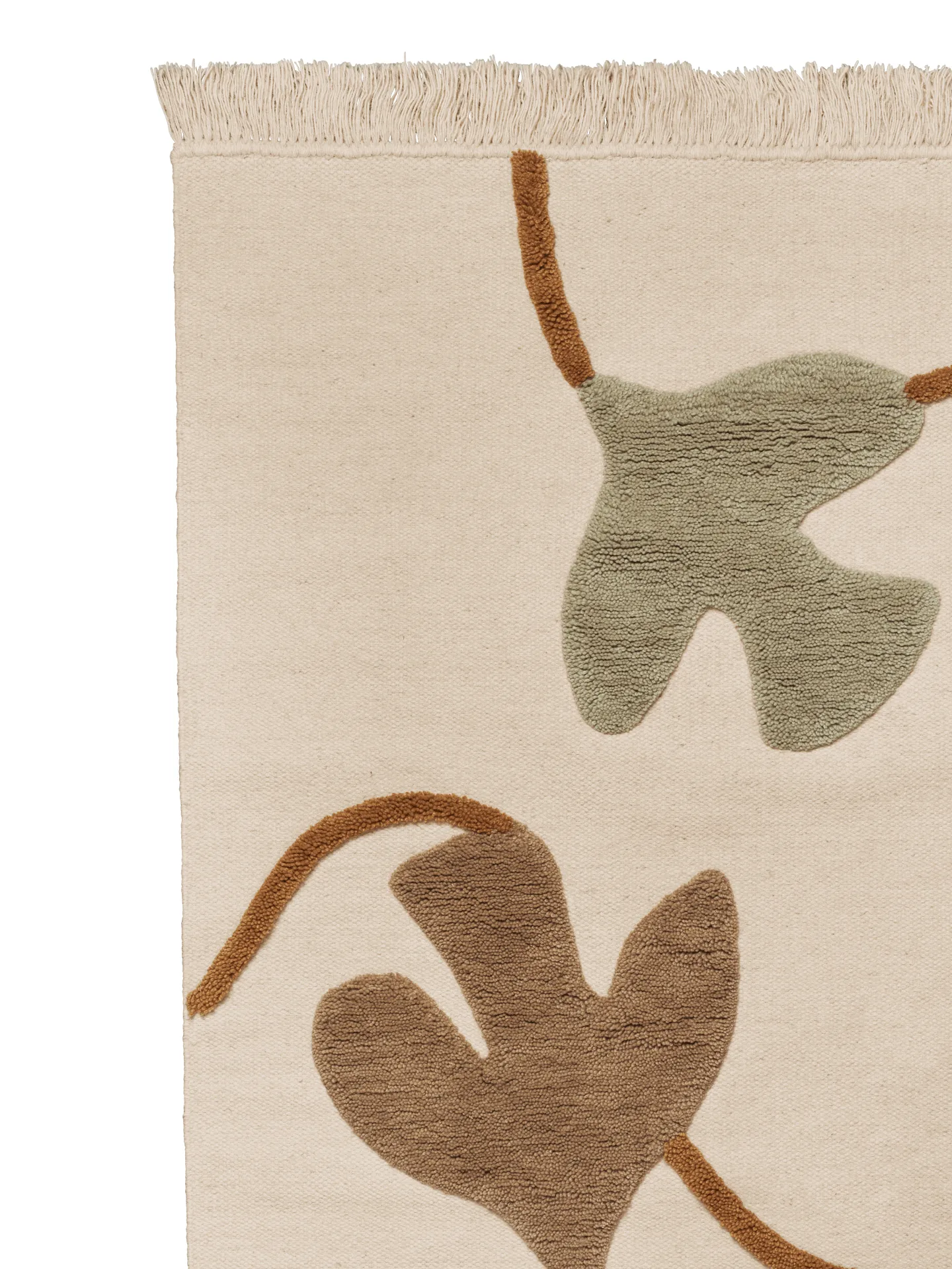 Tappeto in lana Swif bird 140x200 cm, Multi Ferm Living