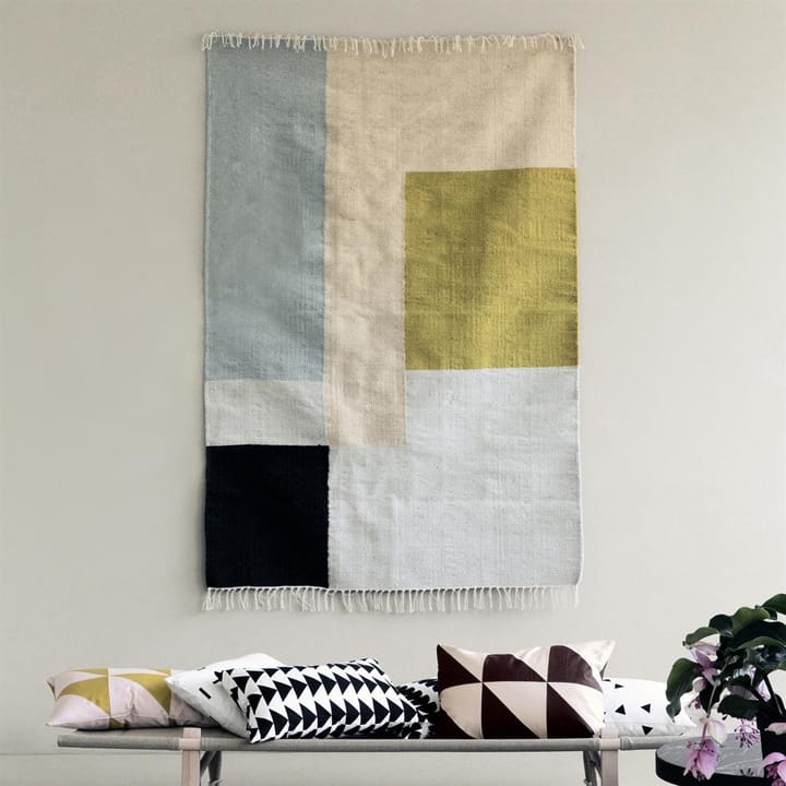 Tappeto Kelim 140x200 cm - quadri - ferm LIVING