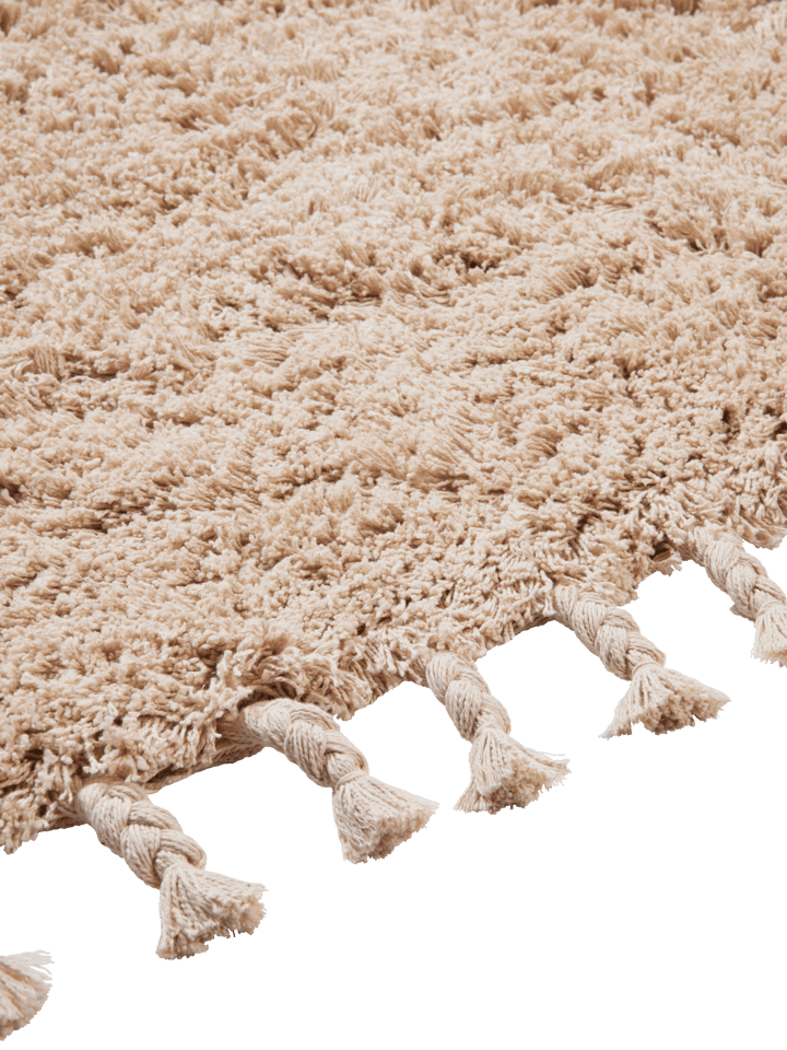 Tappeto long pile Amass 140x140 cm, Off-white Ferm Living