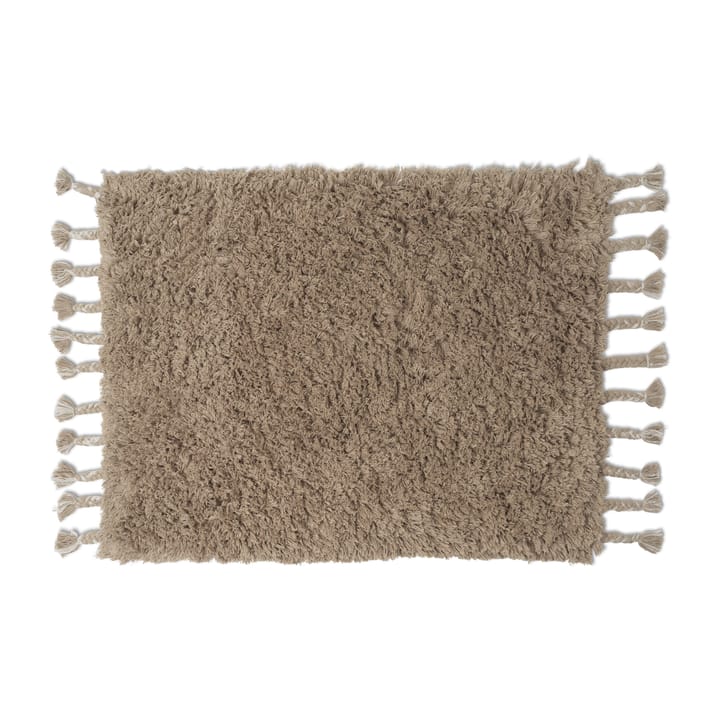 Tappeto long pile Amass 70x50 cm - Pepe bianco - Ferm Living