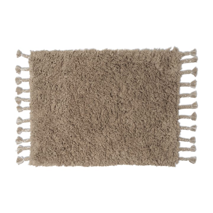 Tappeto lungo in pile Amass, 70x50 cm - Pepe bianco - Ferm LIVING