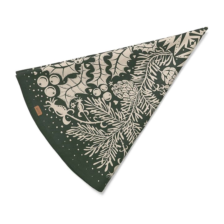 Tappeto per albero di Natale Winter Forest Tree, dark-green Ferm Living