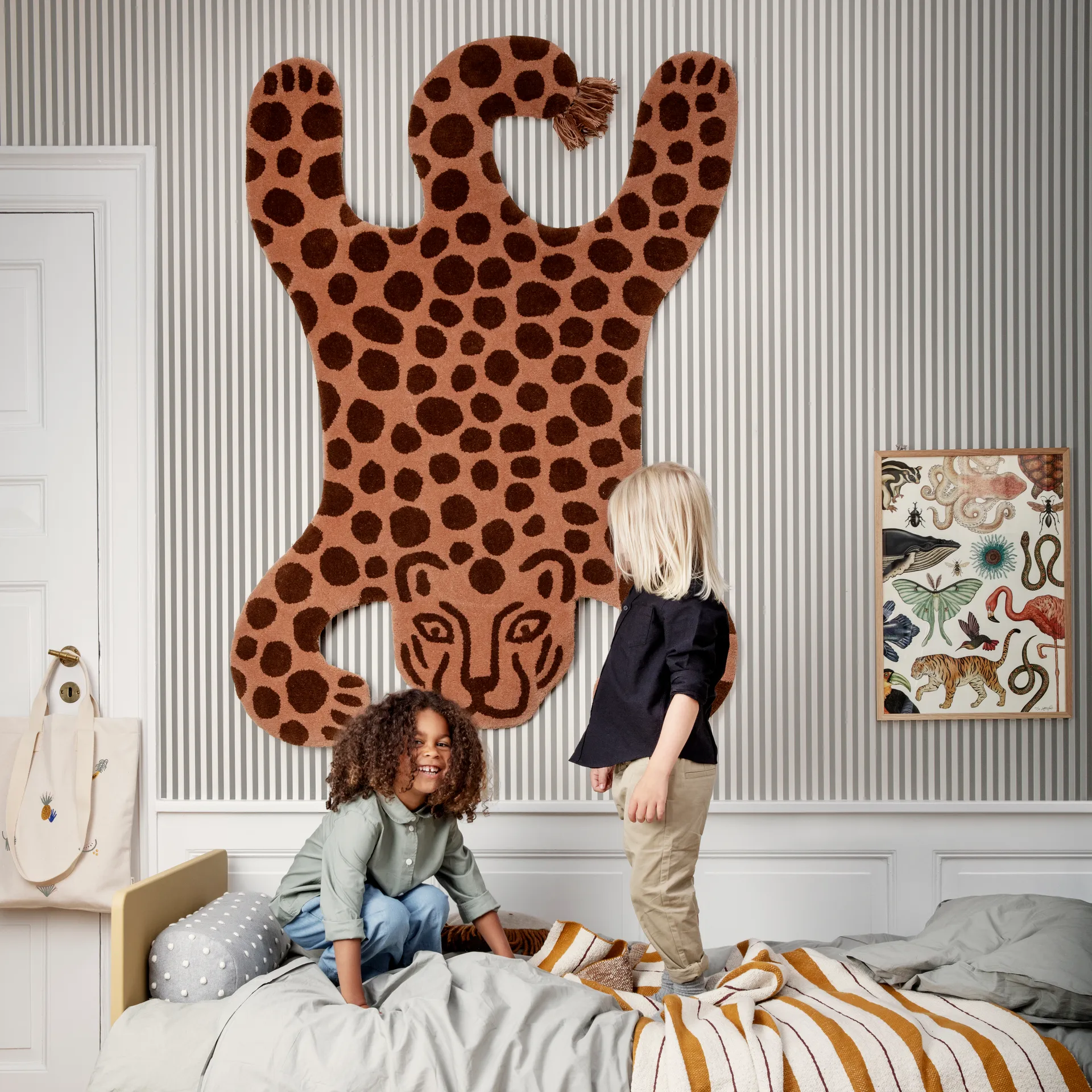 Tappeto Safari, leopard Ferm Living