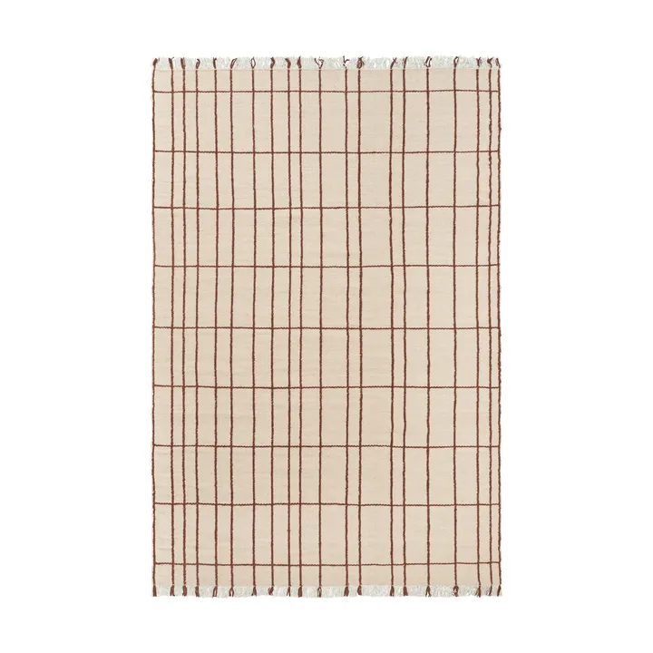 Tappeto sen - Parchment-chestnut, 200x300 cm - Ferm Living