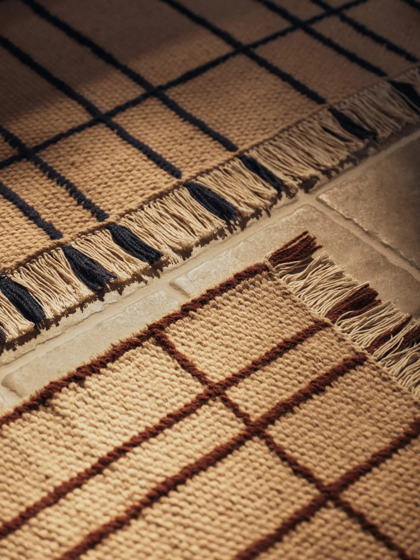 Tappeto sen, Parchment-chestnut, 80x200 cm Ferm Living