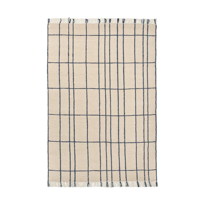Tappeto sen - Parchment-indigo, 170x240 cm - Ferm Living